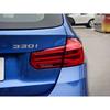 3D ABS Chrome Black Logo 330i 330d Emblem Letters Sticker Car Trunk Badge For E46 E90 E91 E92 G20 E30 F30 Car Accessories