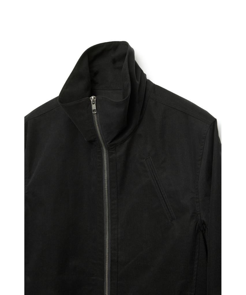 Hatchingroom Funnel Neck Jacket Black