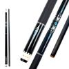 KHEALING Billiard Cue Carbon T 700 Carbon Fiber 58 Inches 14mm Electric Wood Leather Head Black Electric Wood Point Angle Billiard Supplies Joint