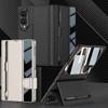 Phone Case Galaxy Z Fold8 Ultra Fold7 PU Leather Flip Cover With Pen Slot Screen Protector Stand Full Body Shockproof