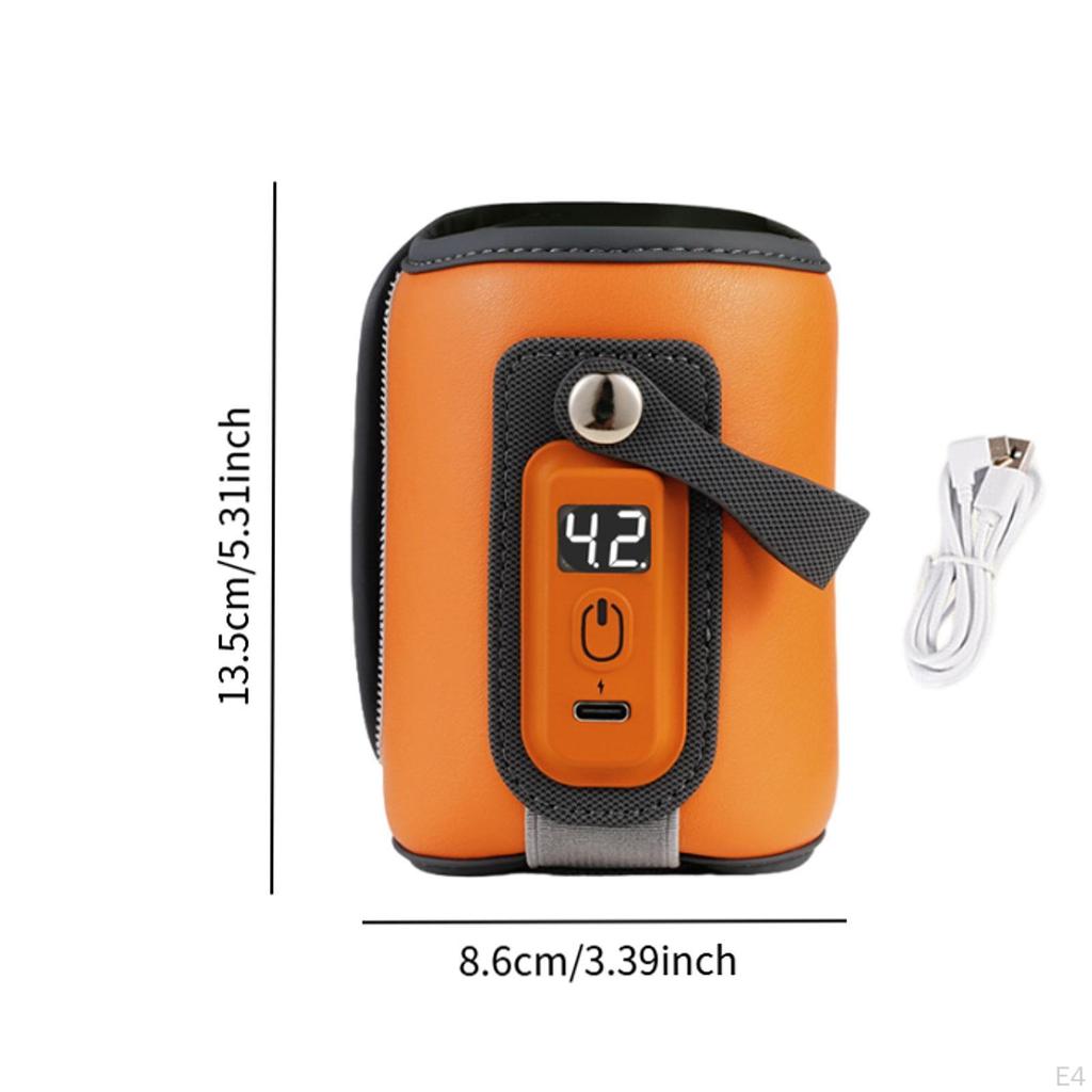 Bottle Warmer Baby Nursing Heater, Support Digital Display Heating Milk Warmer,