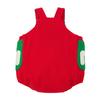 MIKI HOUSE Logo Solid Made in for Boys and Baby Size S Red and Romper, Color, Japan, Girls, Clothes, Children's Clothing, Overalls, (70-80cm), Green,