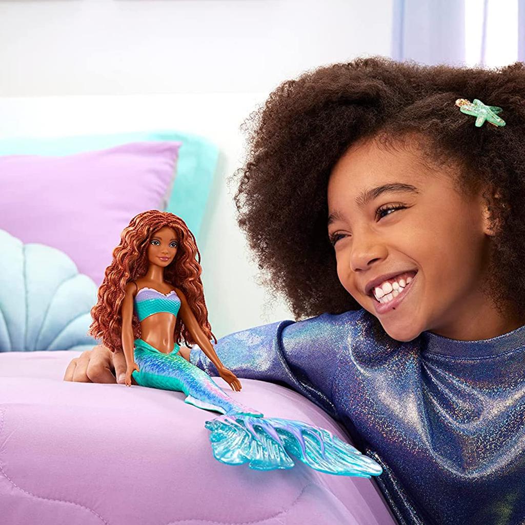 Кукла-русалочка из фильма «Маленькая Ариэль» хвостовой плавник можно двигать лет и HLX08 Disney/Live-Action «Русалочка» [Кукла/Кукла] [Блестящие] [Одевалки