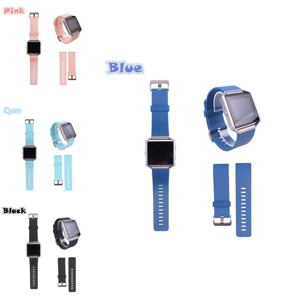 Премиальное качество Новый сменный силиконовый спортивный ремешок-браслет для трекера Fitbit Blaze с вневременным дизайном и регулируемой посадкой