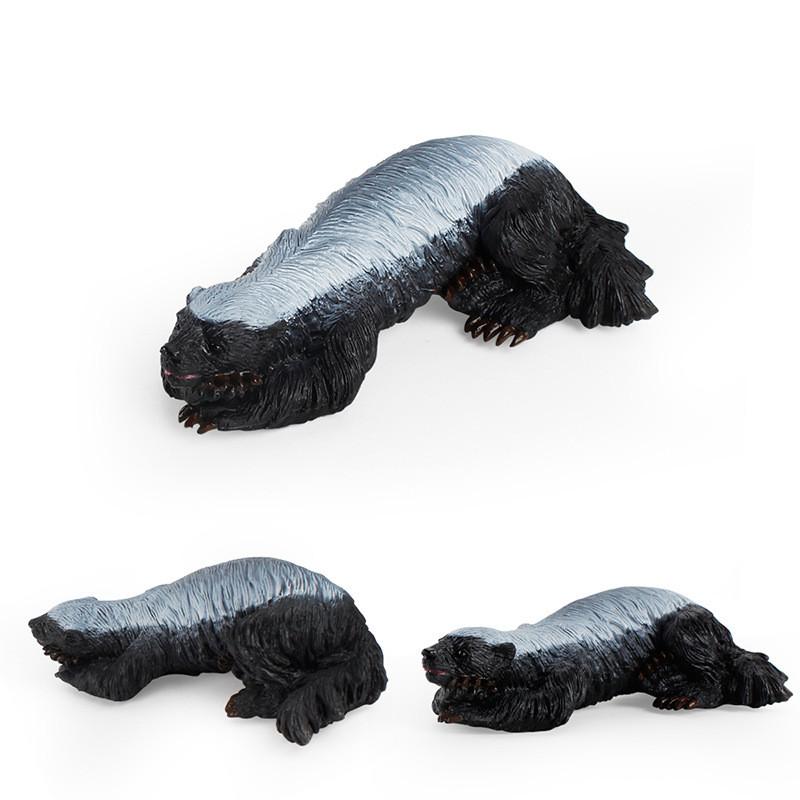 Captivating Pvc Honey Badger Figurine Perfect For Childrens Learning Toys And Room Decor