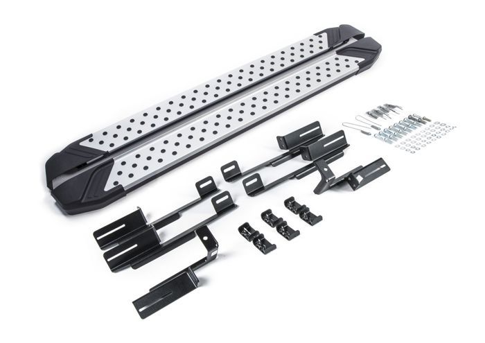 J&J Automotive | Marchepieds En Aluminium Premium Seuil Avec Mitsubishi Eclipse Cross Depuis 2017, Marchepied Avec ABE Certificat