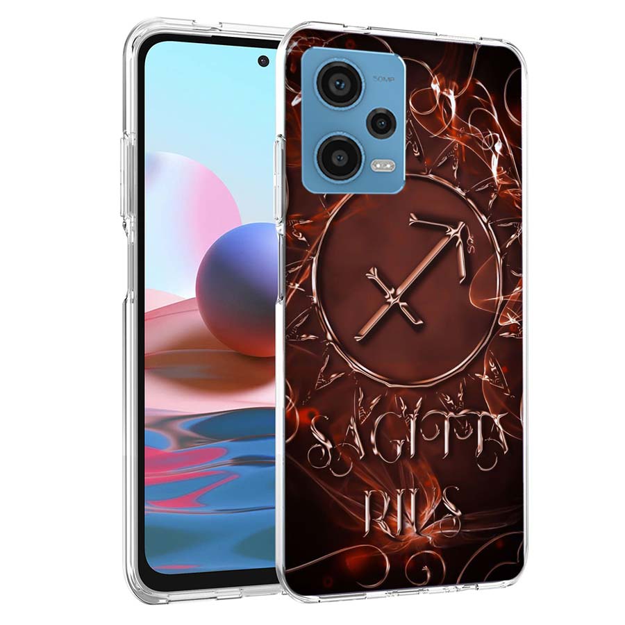 Чехол для телефона Весы Рыбы Дева Козерог Водолей Телец Для Redmi Note 13 12 14 15 Pro Plus 13R 11 11T 11E 11S 10 Pro 10S 9 9S C