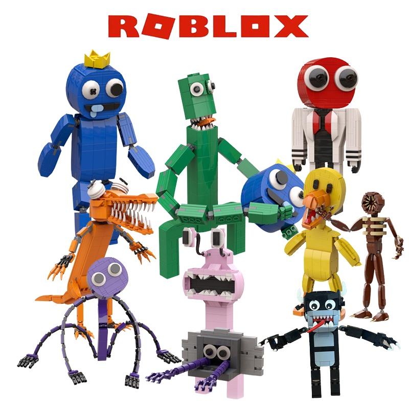 Roblox Радужные друзья Синий Модель строительных блоков Высококачественная Сделай сам Экшн-фигурка