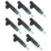 8PCS Fuel Injector 7525721 Fit for Siemens 04-2010 Fit for BMW X5 745Li/i 645Ci 545i