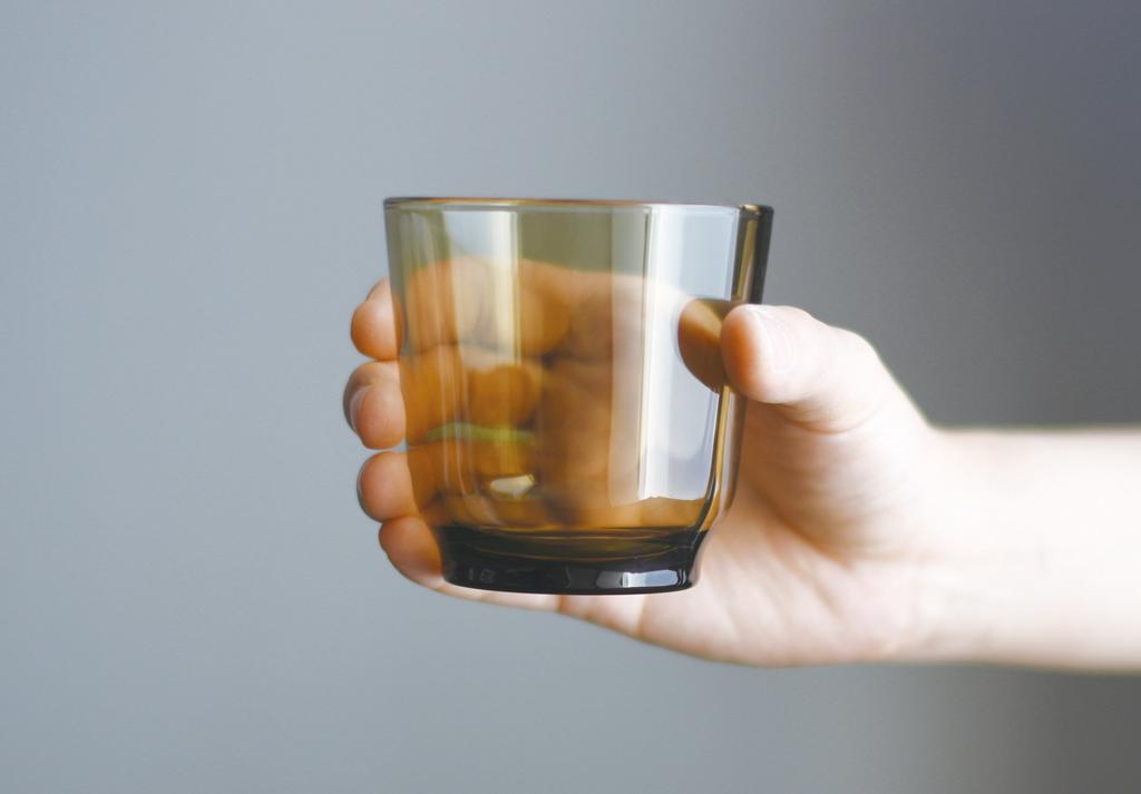 Kinto Glass HIBI Tumbler 220ml Blue 26871