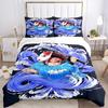 3pcs Demon Slayer Duvet Cover Set - Machine Washable, Includes 1 Duvet Cover and 2 Pillowcases, No Core Included yy251022203