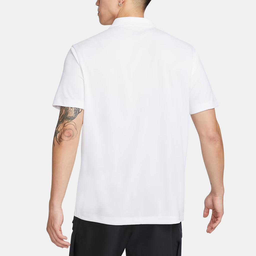Nike Мужская белая футболка-поло Dri Fit DH0858-100