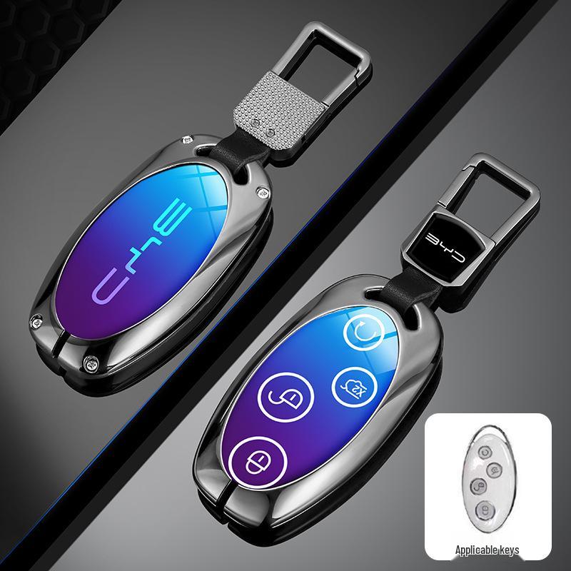 BYD Dolphin 22-24 Key Case: Compatible with Han, Song Plus, Tang DMI, Qin Pro, Yuan E2