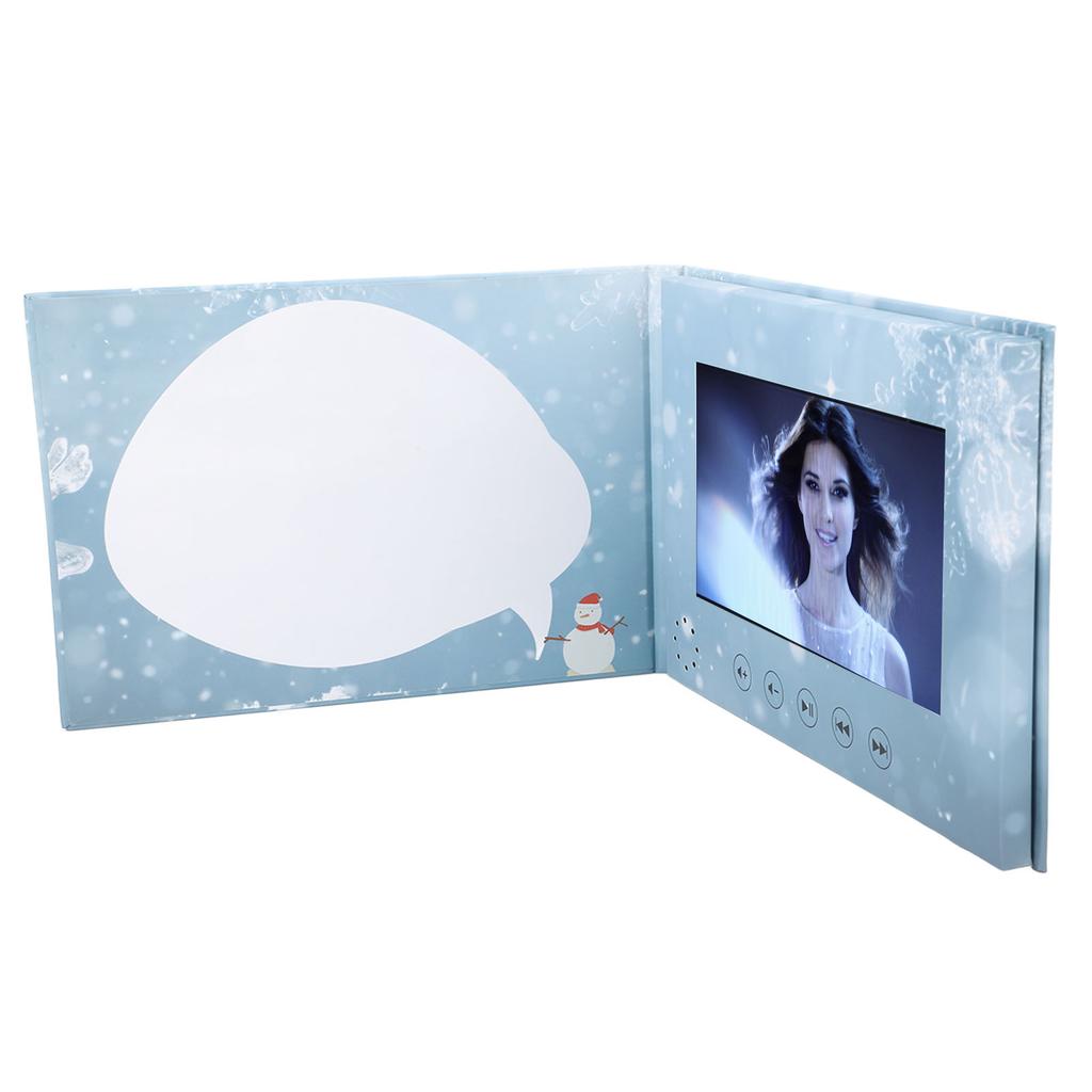 Video Greeting Card 7 Inch Rechargeable Digital HD Video Brochure with 2GB Memory for Mother s Day Father s Day Christmas Anniversary