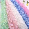 3D Sequin Petal Embroidery Fabric for Wedding Dress, Cheongsam, Hair Accessories, Shoes, Clothing, and DIY Crafts