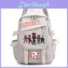 Рюкзак Roblox для подростков из Оксфордской ткани, повседневная школьная и дорожная сумка