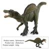 Jurassic Dinosaur Figure Plastic Static Desktop Model Kids Educational Play