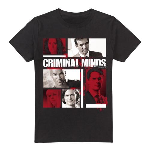 Criminal Minds Mens Character Boxes T-Shirt