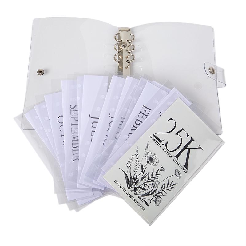 Конверты на 12 месяцев 2024 года. Задача по экономии денег. Простой и забавный способ сэкономить 2,5 тыс./5 тыс./10 тыс. Набор конвертов для планировщика бюджета.