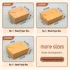 Disposable Kraft Paper Fried Chicken Meal Box