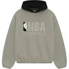 Fear of God Essentials Худи NBA Теплый Хизер/Черный Мужские Топы Серый 192AL246500F