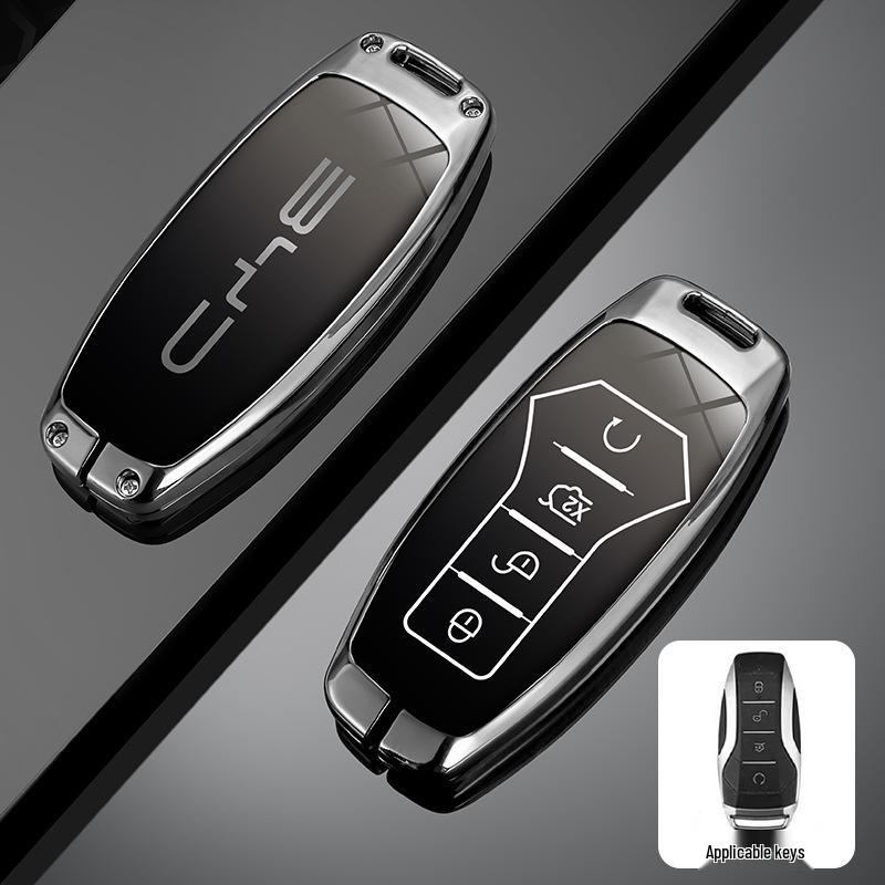 BYD Dolphin 22-24 Key Case: Compatible with Han, Song Plus, Tang DMI, Qin Pro, Yuan E2