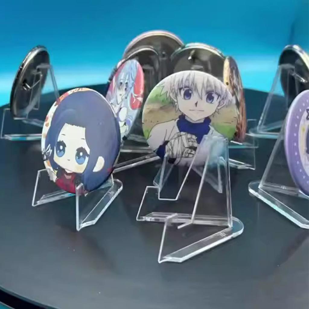 Coin Display Stand,transparent Coin Display Stand Commemorative Coin Stand, Display Stand Small Card Badge Display Stand Desktop Ornaments