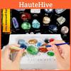 Diy Archaeological Dig Kit Gemstones Fossils For Kids Educational Treasure Play