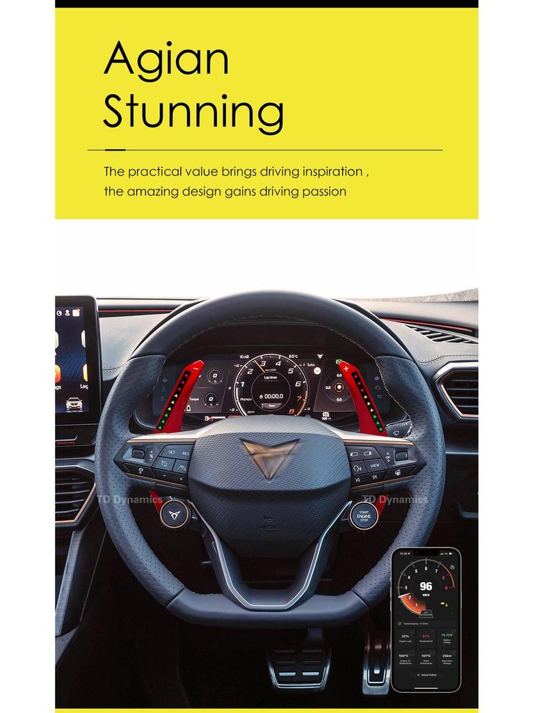 LED Smart Shifting & Intelligent Mod: Compatible with Cupra SEAT Leon, Exeo, Tarraco - TDD Suitable
