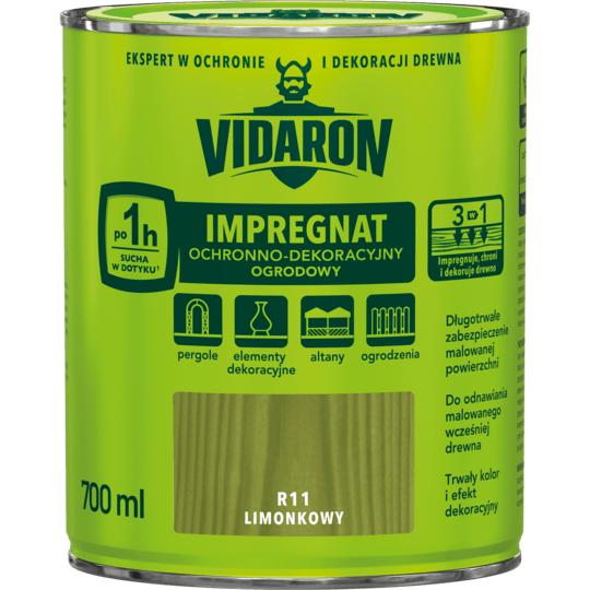 Vidaron Impregnat Ogrodowy Limonkowy R11 0,7L