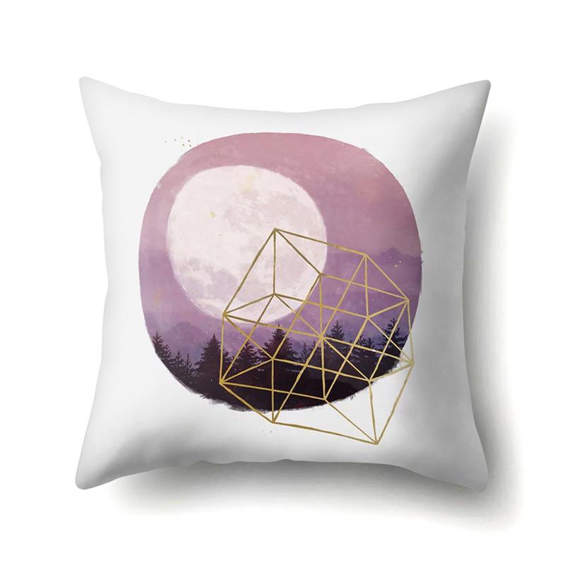 Polyester Pillowcase Automobile Decoration Home Printed Pillowcase