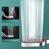 Black Adjustable Shower Head With 3 Modes Large Flow Shower Head High Pressure Water Saving Shower Faucet Bathroom Accessories