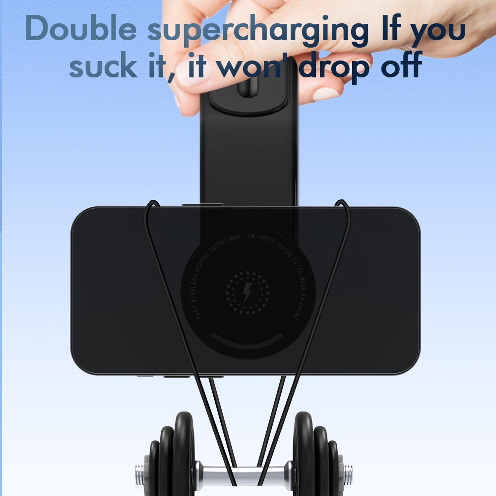 Магнитные подставки для смартфонов, крепление 15 Вт, магнитный держатель для телефона с быстрой зарядкой, беспроводное автомобильное зарядное устройство для iPhone
