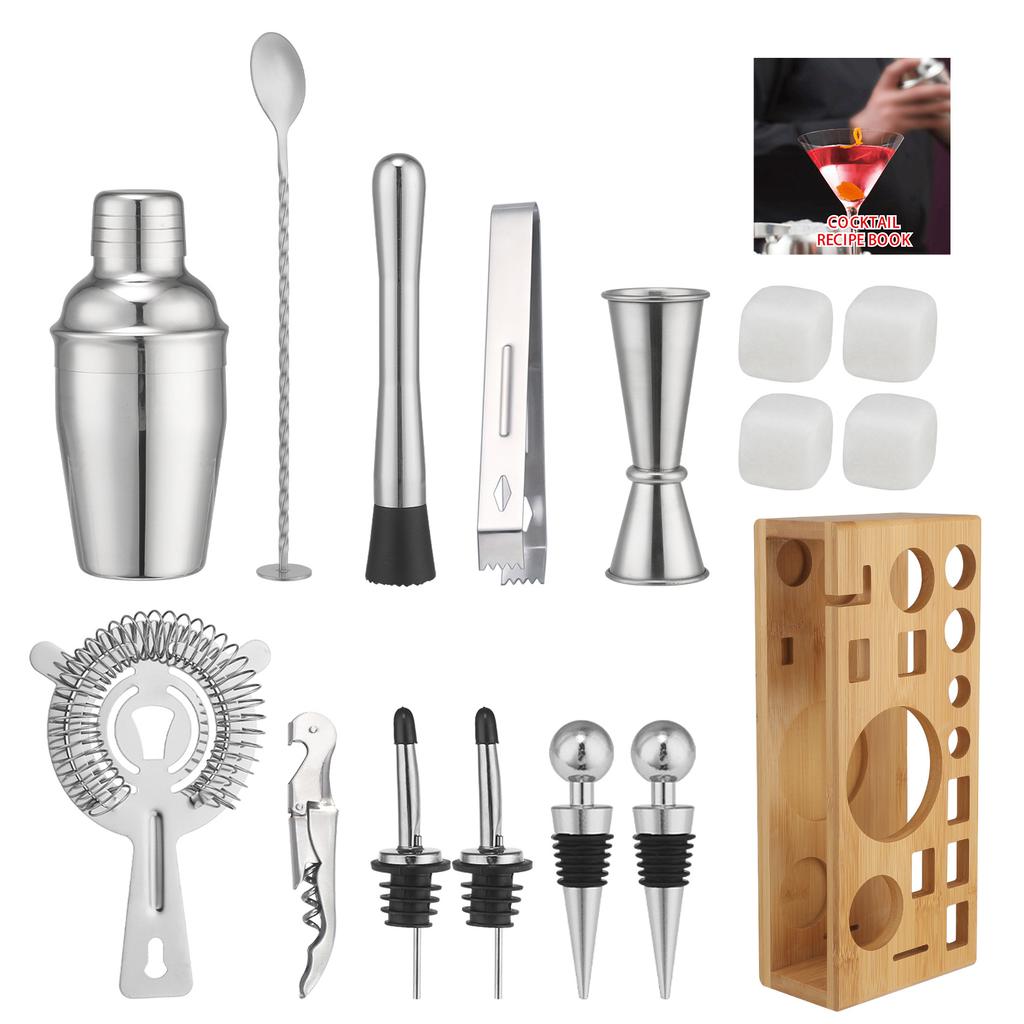 Набор бармена, Снежный стакан начального уровня, Полный набор бытового ручного креманника из нержавеющей стали, Профессиональное оборудование для приготовления коктейлей