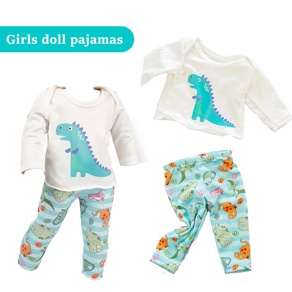 18Inch American Doll Clothes Set 43CM Doll Clothes DIY Gift Accessories Toys Our&Generation Gir E8Y2