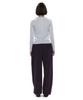PARTIMENTO WOMEN Pwc Semi-Sheered Long Sleeve Tee_Light Grey