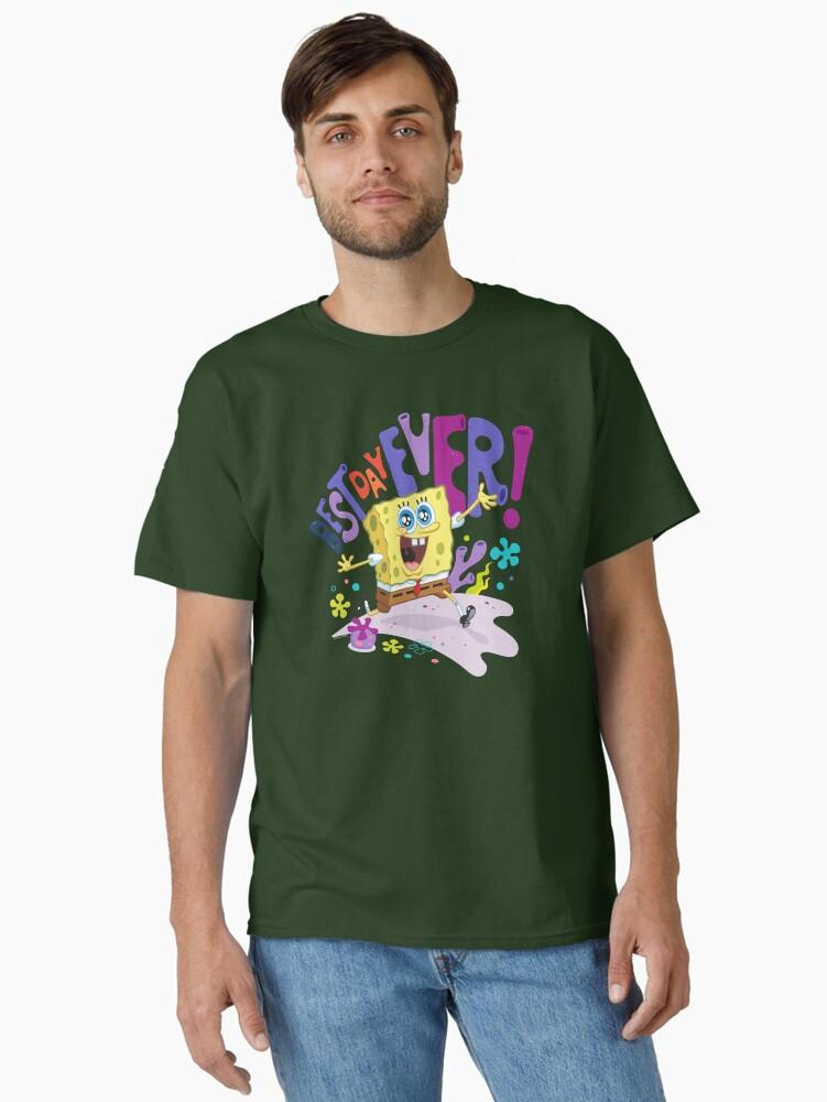 SpongeBob SquarePants The SpongeBob SquarePants Movie Best Day Ever Classic T-Shirt