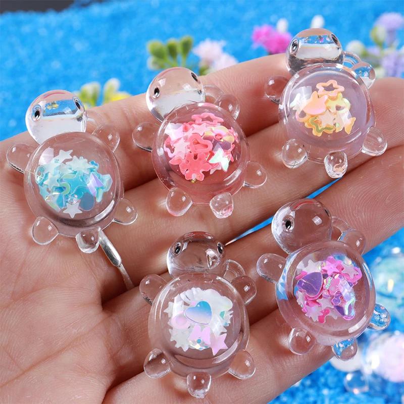 Glow In The Dark Turtle Blind Bag Colorful Turtle Decoration Miniature Ornaments For Indoor And Outdoor Home And Garden