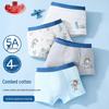 Мальчиковые антибактериальные хлопковые боксеры 5A (4-Pack)
