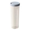 Dry Food Dispenser Airtight Spaghetti Storage Container, Clear PP Rotate Open Noodle Organizer, Pasta Holder Moisture Proof Preservation Bin for Jar