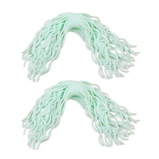 2 шт. Игрушка-антистресс в виде лапши, мягкая эластичная веревка из ТПР, непоседа, для детей, подростков, взрослых, портативная, для декомпрессии, имитация спагетти, тянущаяся сенсорная игрушка