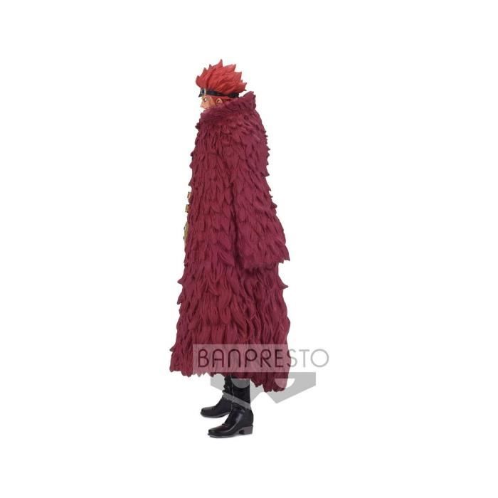 Statuette One Piece - BANPRESTO - DXF Grandline Men Eustass Kid (Wano Kuni) - Rouge - 14 ans et plus