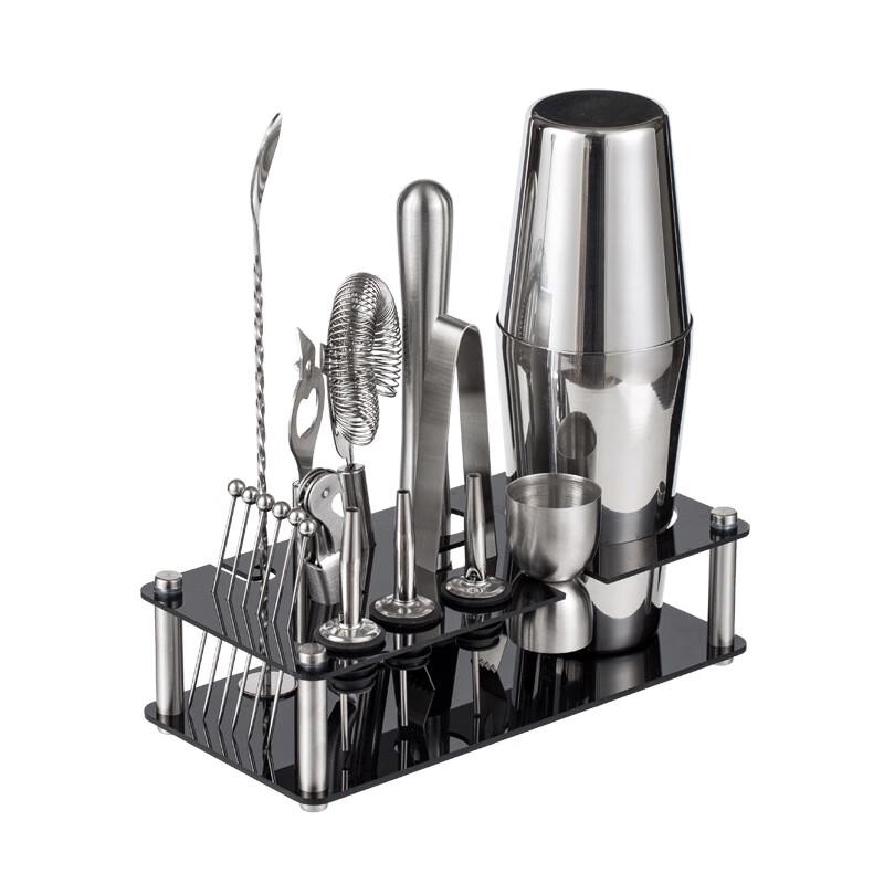 Stainless Steel Boston Cocktail Shaker Set