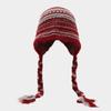 Thickened Pompom Beanie Cap Lined Braid Beanie Hat Fashion Knitted Winter Hat  Winter