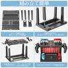 Switch Storage Stand Kytok Charging Stand Switch Dock Storage Body and Software Can All Be Large Black Joy-Con Joy-Con/Pro controller/Switch Dock/game
