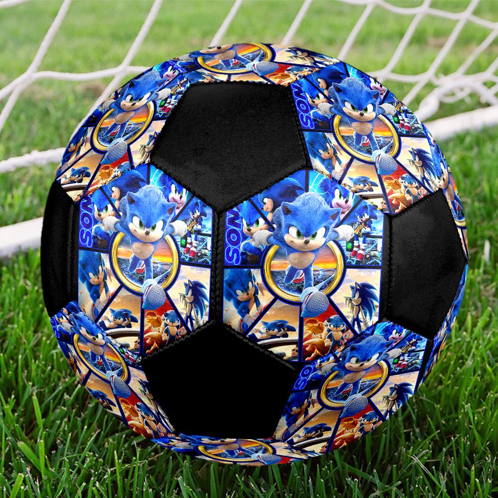 Flashy Hedgehog Indoor Soccer Ball Colorful All Ages Size 5 Machine Stitched PVC Competition Ready Durable High-Bounce