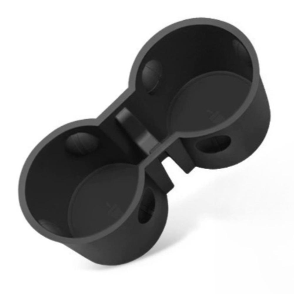 Portable Double Hole Car Cup Holder Made of TPE Universal Fit Vehicle Center Console Storage Box Interior Gadget Cup Holders 5