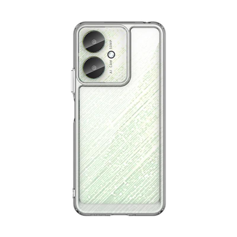 Прозрачный чехол PMMA для Xiaomi Redmi 13C 13R 5G 4G Poco M6 C65 TPU Redmi13C Redmi13R TPU цветной мягкий чехол с рамкой из твердого материала
