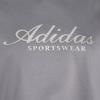 adidas Танцевальная серия Three Stripes Повседневная футболка с длинным рукавом и спущенной линией плеча из чистого хлопка для женщин tops KX8924