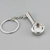 Portafilter Keychain 2-piece set (silver) car keyring
